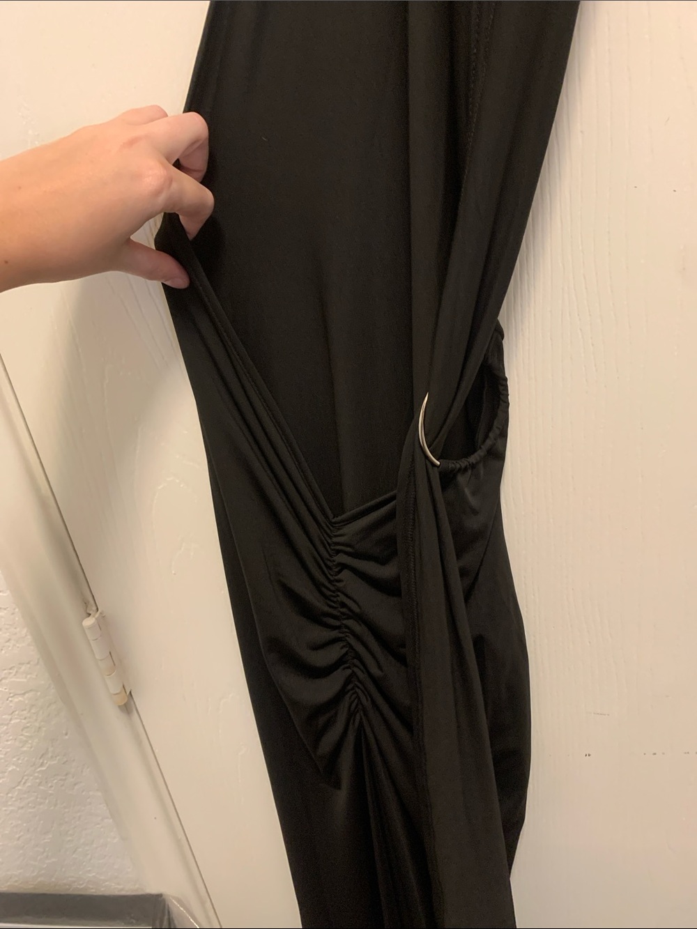Women’s Asymmetrical One Shoulder Gown - Picture 3 of 5
